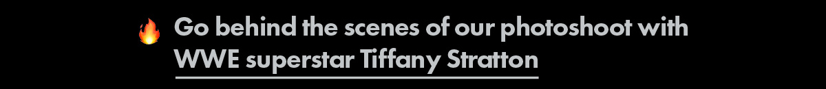 WWE superstar Tiffany Stratton